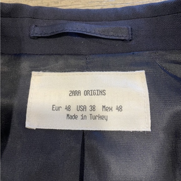 ZARA ORIGINS BLAZER - Picture 4 of 6